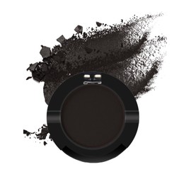 Single Eyeshadow Palette, Goth Black Eyeshadow, Highly Pigmented Long Lasting Waterproof Eye Shadow Palette Makeup, Sombras Para Ojos, Nature Mini Facial Beauty Makeup Lightweight Gift for Woman 16