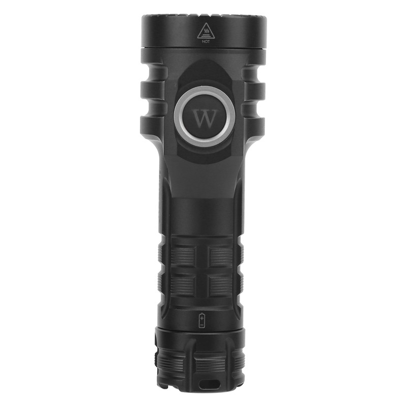 Rechargeable Flashlights Long Illuminating Distance 5 Level Adjustable DualSwitch USB