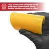 LAUCO Body Filler Yellow Spreaders (Pack of 100) - Size