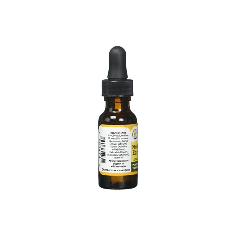 Equinox Botanicals Mullein Garlic Ear Oil .5 oz