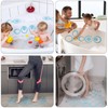 Tenare 45 Pieces Non Slip Bathtub Stickers for Adults Adhesive