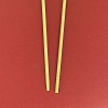Kari-Out Disposable Round 8.5" Bamboo Chopsticks, Individually Wrapped Separated -