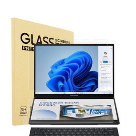 i-Tensodo 2 Pack Tempered Glass Screen Protector for 2025 ASUS Zenbook Duo 2-in-1 Laptop Dual 14 inch OLED (UX8406) Touch Display Laptop,9H Hardness,HD Clear, Anti-Scratch