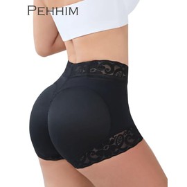 Pehhim Women butt lifter panties Lace Tummy Control Shapewear Shorts Fajas Colombianas Moldeadoras Comfortable underwear