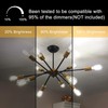 TJOY 6 Pack E26 Base Vintage LED Edison Light Bulbs,