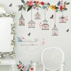 DaraBaby Vinil Decorativo Hogar Ramas Jaulas Retro Sala Habitación