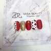 Next day delivery⭐Red Hopine Nail⭐ / 다음날 발송⭐레드 호피네일⭐