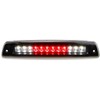 Tresound For 1994-2001 Dodge Ram 1500/2500/ 3500 Third 3rd LED Brake Light Cargo Lamp High Mount Brake Light Replacement (Black+ Smoke Lens)