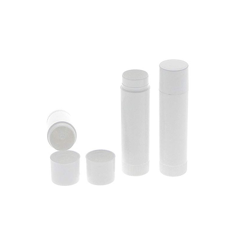 Queta Pack of 50 Empty Lipstick Plastic Lipstick Sleeves Empty
