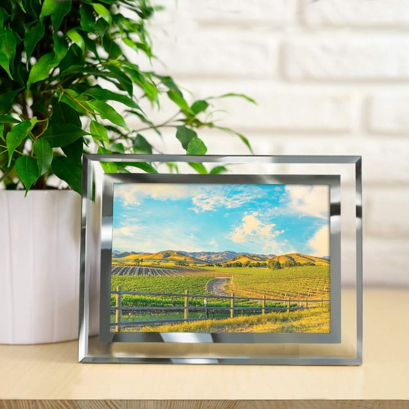 Giftgarden 5x7 Picture Frames Modern 5 by 7 Inch Glass