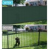 Coarbor Privacy Fence Screen Privacy Fence with Grommets Green Heavy