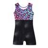 Kidsparadisy Girls Leotards for Gymnastics Outfits Sparkle Kids Sleeveless One-Piece