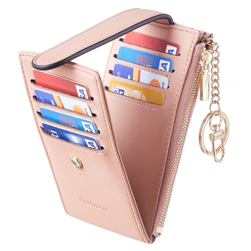 Chelmon Womens Walllet Slim RFID Blocking Bifold Multi Card Case