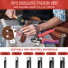Belt Hole Puncher, Preciva 10 Sizes Leather Hole Punch, with