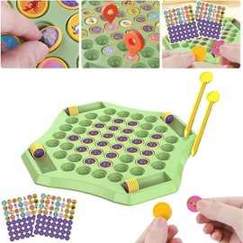 Flip Chess Memory Game for Toddlers & Adults - Animal Flip Chess Board Game, Supports 1-4 Players Learning Toy Interactive Development Fun