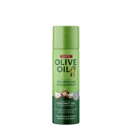 ORS Olive Oil Nourishing Sheen Spray infused with Coconut Oil 10 ounce (Pack of 4)