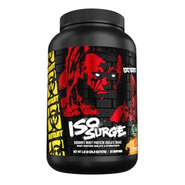 Mutant Mutant ISO Surge Whey Protein Isolate Powder Acts Fast to Help Recover, Build Muscle, Bulk and Strength, 1.6 lb - Big Orange Dreamsicle