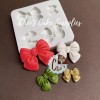 Unbranded Bows silicone mold, 4 cavities, 4 different sizes