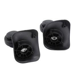 2 Piece Swivel Wheel Durable High Quality Black Universal Travel Suitcase Wheel