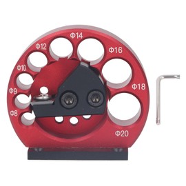 8 to 20mm Dowel Maker, Round Dowel Maker, Round Dowel Maker, Aluminum Alloy Body, Cemented Carbide Blade, Dowel Cutter Plate, for Woodworking