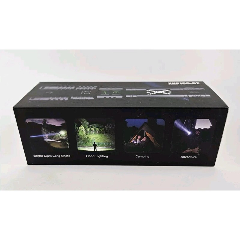 Gehavin Super Bright Flashlight 990000 High Lumens,High Powered XHP160.5 Led