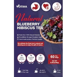 Natural Blueberry hibiscus tea 150g