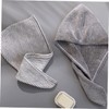 Angoily Gorro De Secado para Cabello 2 Piezas Toalla Absorbente