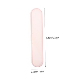 SAFIGLE 20pcs Plastic Tweezers Storage Box Eyelash Extension Organizer Case Portable Compact Carrying Container for Tweezers Ear Picks and Eyebrow Tools Travel