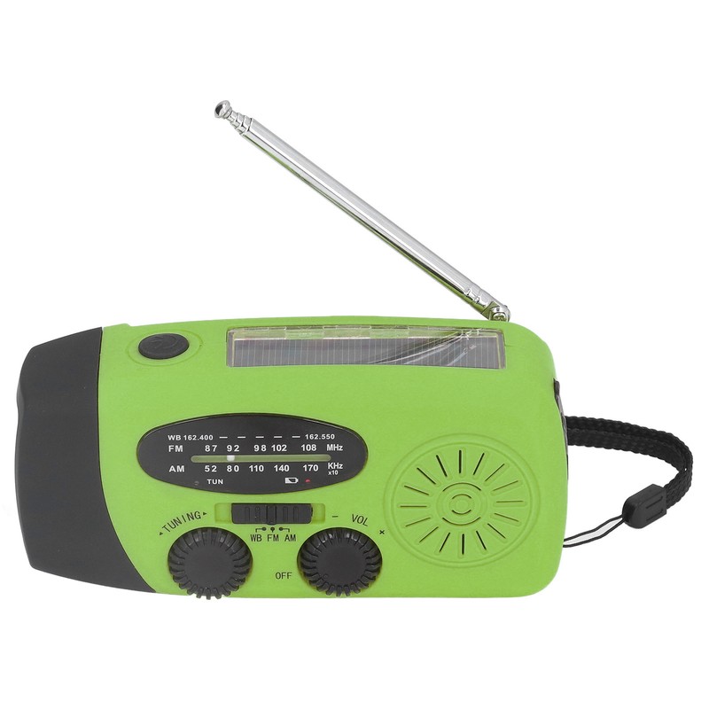Hand Crank Solar Radio Multifunctional Emergency Radio LED Radio with
