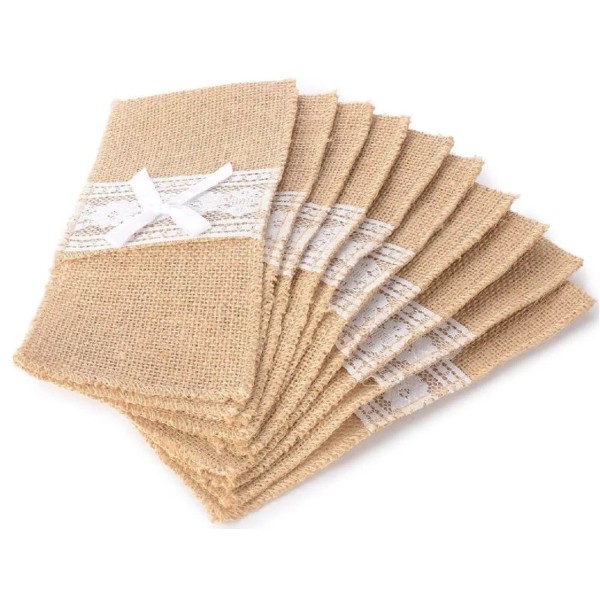 Jolly Jon Products 10 Pack of 4" x 8" Natural