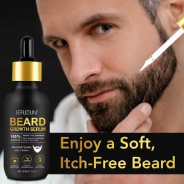 Sérum Para Barba Estimula El Crecimiento, Biotina Y Romero Neutra