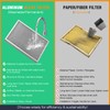 YPHSF 20×25×5 Air Filter MERV-11 | Washable Reusable Furnace Filter|