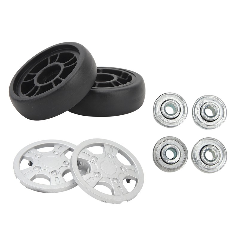 4 Set Luggage Wheels Rotating Flexible Luggage Suitcase Replacement Wheels