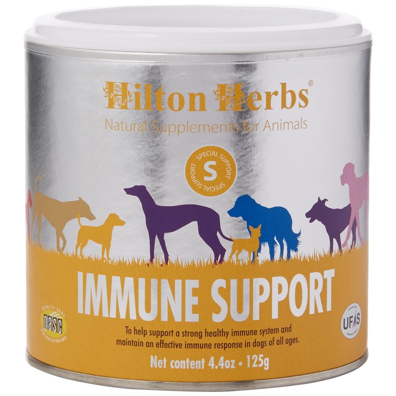 Hilton Herbs Immune Support Natural Dog Supplement. 100% Natural Ingredients.