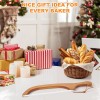 HAOIOKSC Bread Slicer for Homemade, 15.7 In Wooden Sourdough Knife-