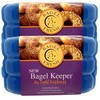 Touch Up Cup Bagel Fresh Holder Container Bread Storage Keeper