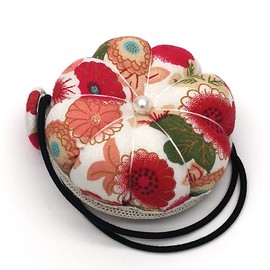 ANCLLO 2 Pieces Pumpkin Needles Multifunctional Round Wrist Needle Insert for Sewing Machine DIY Craft Cross Stitch (Red)