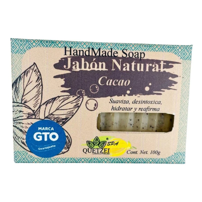 Quetzei Cosméticos Kit 3 Jabón Natural Personalizado 100 G Quetzei