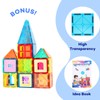 Anbalulu Magnetic Tiles, 63PCS Magnetic Blocks for Kids, Magnet Building