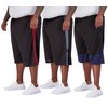 Real Essentials Men's Big & Tall 3-Pack Dry Fit &