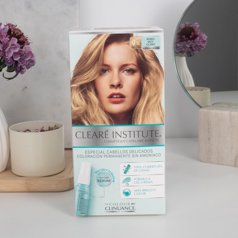 Clinuance Permanent Colouration without Ammonia, Sensitive Hair, 9.0 Very Light