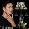 BAD ACE Humectante Facial Carbón para Hombres - Summit Rain...