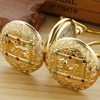 Tiong Gold Double Deer Design Mechanical Pocket Watch for Men,