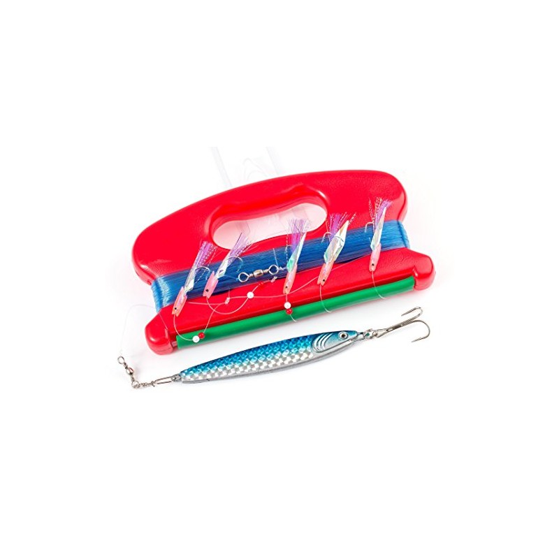 Fladen Handline Set Pirk & Feather, 100 g