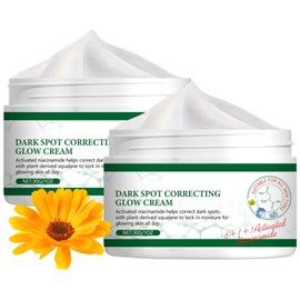 2PCS Dark Spot Correcting Glow Cream, Dark Spot Remover for Face, Hyperpigmentation Treatment with Niacinamide, Spot Cream, Age Spot Corrector & Face Moisturiser, Even Skin Tone, 30g×2