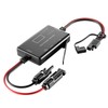 ZOUPW 20A PWM Solar Charge Controller,12V Solar Panel Regulator with