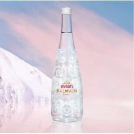 Evian x Balmain Paris Water Bottles 750ml | Brand New