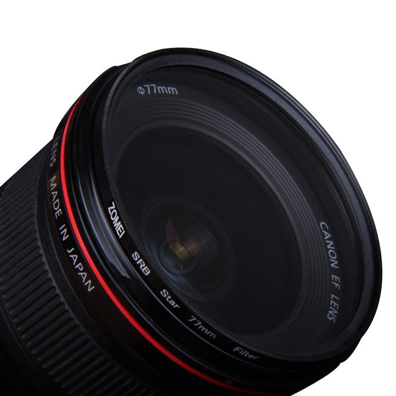 Zomei 72mm 3pcs +4+6+8 Points Star Filter Lens Filter Kit