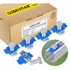 GZBEVITAR 1/2"-13 Nylon Channel Squeeze Nut and Bolt, 9mm Thickened