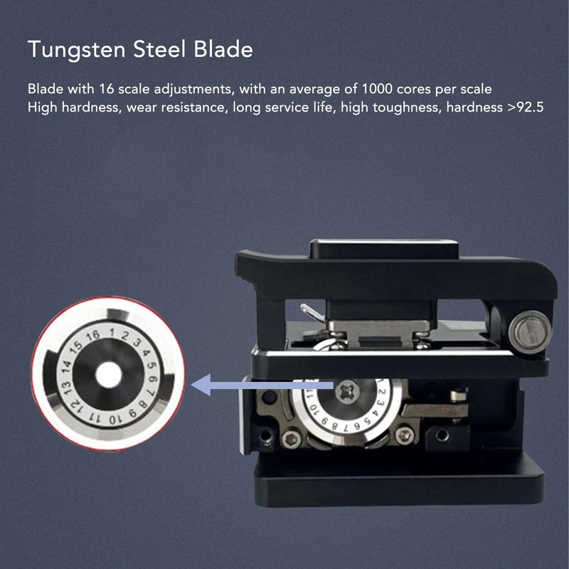 Fiber Cleaver High Accuracy Cold Welding Hot Melting Optical Fiber